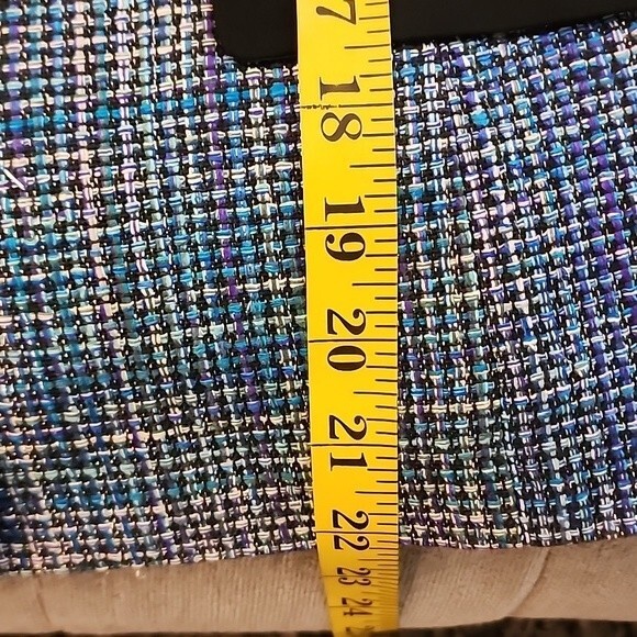 Kasper metallic tweed fully lined silk mix blazer size 10 P - Picture 13 of 13